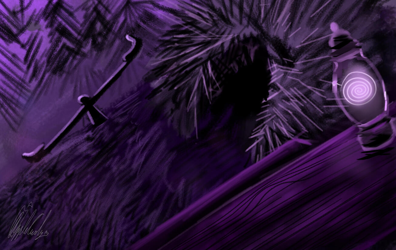 Dream collection- Upon the purple hill 13.2